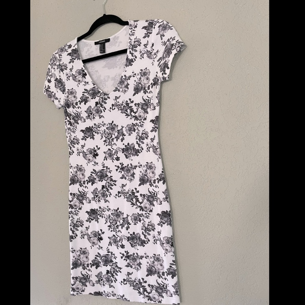 Floral mini dress